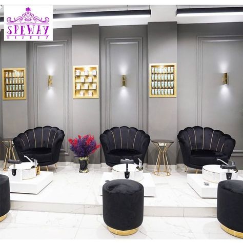 Beauty Salon Decor Luxury, Pedicure Trolley, Pedicure Station, Nail Salon Interior Design, Nail Salon Interior, Pedicure Chairs For Sale, Spa Room Decor, Beauty Salon Furniture, Salon Suites Decor