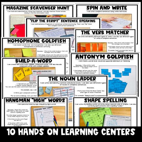 Reading Games For 3rd Grade, Third Grade Literacy Centers, 3rd Grade Centers, 3rd Grade Literacy, Literacy Center Ideas, Third Grade Literacy, Literacy Work Stations, Reading Stations, Classroom Routines