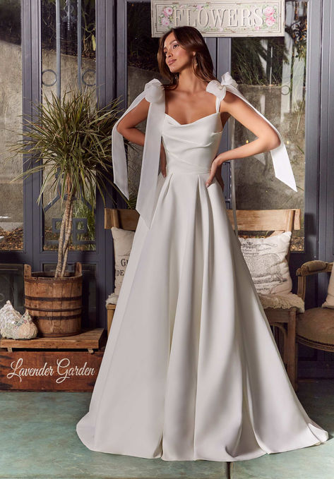 Morilee cowl neckline a-line wedding dress Mori Lee Wedding Dress, Bridal Details, Mother Wedding Dress, 2024 Wedding, Dress Inspo, Long Sleeve Wedding, Summer Wedding Dress, Black Wedding Dresses, Cowl Neckline