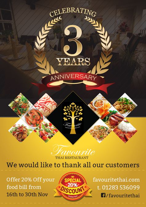 Restaurant Anniversary Poster, A3 Poster Design, Restaurant Anniversary, Hiring Poster, Hotel Ads, Anniversary Poster, Restaurant Poster, Chocolate Pictures, Hotel Food