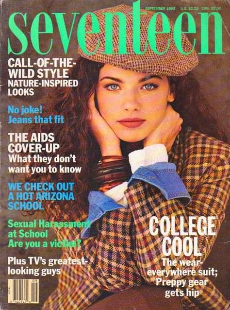 Seventeen Magazine 90s, Seventeen Magazine Covers, Ivy League Schools, Teen Magazine, Seventeen Magazine, Cool Magazine, Money Habits, Retro Pop, Cover Model