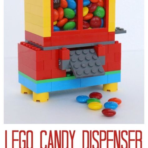 LEGO Archives - Frugal Fun For Boys and Girls 4h Lego Project Ideas, Lego Gadgets, Lego Ideas For Kids, Lego Candy Dispenser, Lego Plans, Lego Tower, Lego Blueprint, Lego For Adults, Lego Diy Crafts