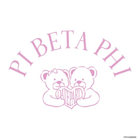 Design unique and trendy custom merch for your Greek organization from Fresh Prints! Submit a proof request to get a free mockup of your design today.  Pi Beta Phi designs | Pi Beta Phi apparel | custom apparel | greek apparel | Sorority designs | Date Party designs |Date Party apparel | bear | bears | heart | hug | hugging | #shirtjustgotcrazy #freshprints Pi Phi Merch, Formal Shirt Design, Heart Hug, Custom Merch, Sorority Formal, Bear Bears, Sorority Events, Pi Phi, Sorority Designs