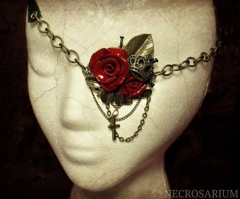 Visual Rose Eyepatch 3 by Necrosarium.deviantart.com on @deviantART Pretty Eyepatch, Rose Eyepatch, Steampunk Eyepatch, Steampunk Eye, Human Sacrifice, Pirate Eye, Anting Manik, Steampunk Halloween, Pirate Queen