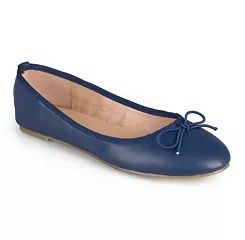 Modern Flats, Navy Ballet Flats, Stylish Flat Shoes, Casual Ballet Flats, Fashion Shoes Flats, Womens Ballet Flats, Blue Flats, Shoe Carnival, Wide Fit Boots