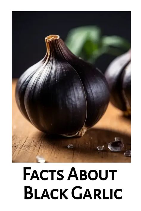 Indulge in the unique complexity of black garlic, crafted through a meticulous fermentation process. These cloves are carefully aged under precise conditions to create a deep, umami-packed flavor. Elevate your dishes with this distinctive ingredient that brings an array of culinary possibilities. Discover the enriching benefits and culinary adventure that black garlic has to offer – a must-try experience for all food enthusiasts! Black Garlic Benefits, Garlic Benefits Health, Black Garlic Recipes, Black Garlic Recipes Dishes, Black Garlic Health Benefits, Vegan Black Garlic Recipes, Garlic Nutrition Facts, Black Garlic Photography, Garlic Health Benefits