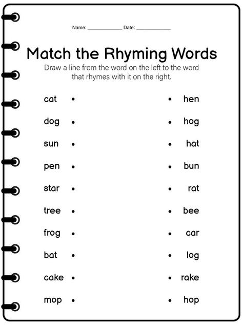 Improve your child's literacy skills with fun rhyming worksheets for Grade 1. Spark their love for language and reading through interactive exercises that make learning enjoyable. Enhance your child's learning experience and watch them thrive with engaging Grade 1 rhyming worksheets. #PhonicsPractice #LanguageLearning #PrimarySchoolResources #rhymingworksheetsgrade Rhyming Words Worksheets For Grade 1, Rhyming Words Worksheets Kindergarten, Rhyming Words Activities, Rhyming Words Worksheets, English Activity, Worksheets For Grade 1, Rhyming Worksheet, Poem Template, Improve Reading Skills