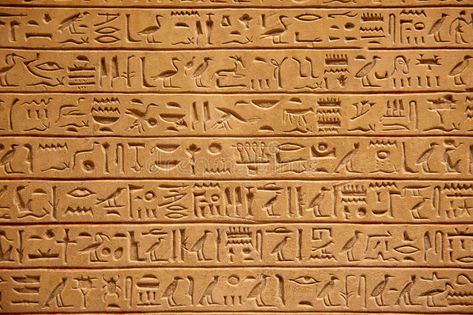 Egyptian hieroglyphics. On the stone wall , #AFFILIATE, #hieroglyphics, #Egyptian, #wall, #stone #ad Egyptian Crafts, Egypt Concept Art, Sandstone Wall, Greek Vases, Egyptian Tattoo, Architecture History, Egyptian Hieroglyphics, Egyptian Symbols, Ancient Designs