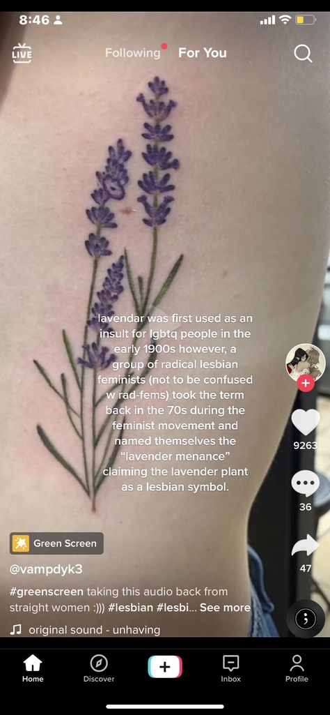 Tattoos For Queer Women, Sapphic Flower Tattoo, Sapphic Symbolism, Lesbian Minimalist Tattoo, Subtle Pride Aesthetic, Sappho Tattoo Simple, Subtle Lgbtq Tattoos, Queer Art Tattoo, Sapphic Tattoo Ideas Minimalist