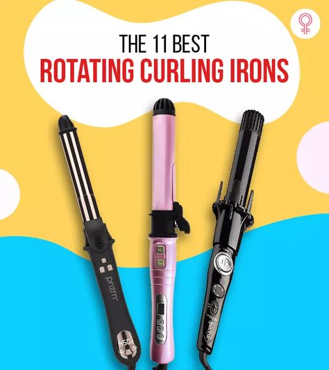 Best Curling Iron For Waves, Beach Wave Curler, Curling Iron Short Hair, Beach Waves Curling Iron, Waves With Curling Iron, Good Curling Irons, Curling Rods, Rotating Curling Iron, Automatic Curling Iron