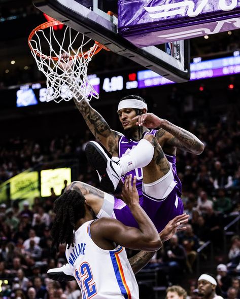 every time @jordanclarksons dunks, an angel gets its wings 👼 #TakeNote | Instagram Jordan Clarkson Utah Jazz, Jordan Clarkson, Human Reference, Oklahoma City Thunder, National Basketball Association, Utah Jazz, Basketball Player, Nba Players, An Angel