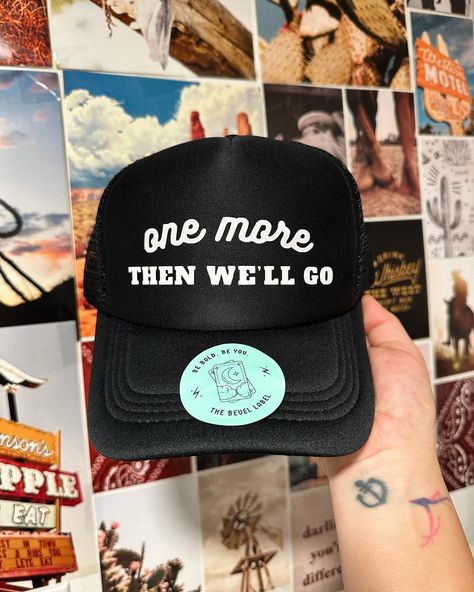 ** Said not me, ever *** 😂😂 #famouslastwords . . #onemoretime #onemoredrink #partyhats #letsgetnashty #truckerhats Trucket Hat, Foam Hats, Vinyl Hat, River Ideas, Bachelorette Hats, Funny Trucker Hat, Pink Trucker Hat, Diy Stencils, Keepsake Crafts