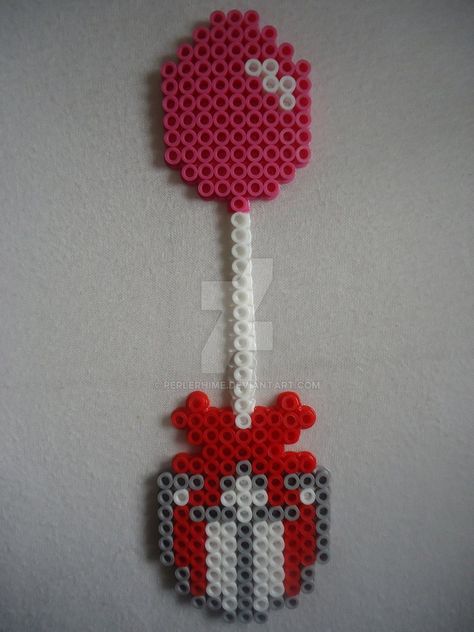 Animal Crossing Floating Present by VividWanderer Hama Beads Animals, Hamma Beads Ideas, Pearl Beads Pattern, Easy Perler Beads Ideas, Beads Patterns, Perler Art, Hama Beads Design, Perler Bead Templates, Diy Perler Bead Crafts