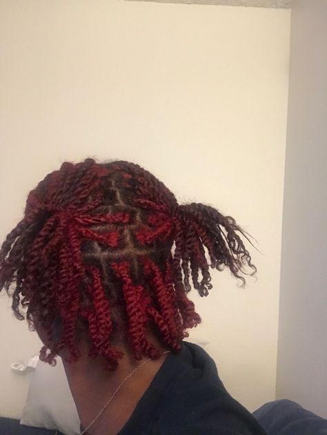 #cutehairstylesforteenagegirl #redhair #naturalhairstyles #blackgirlshairstyles Red Mini Twists, Red Twists, Mini Twists, Rocky Horror, Natural Hair Journey, Hair Journey, Black Girls Hairstyles, Dark Red, Hair Tutorial