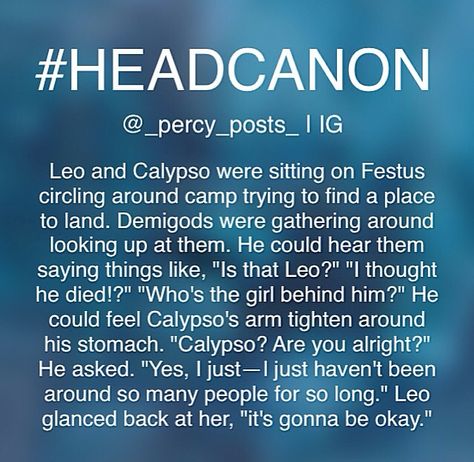 Leo And Calypso, Team Leo, Percy Jackson Head Canon, Percy And Annabeth, Percy Jackson Memes, Leo Valdez, Percy Jackson Art, Rick Riordan Books, Percy Jackson Books