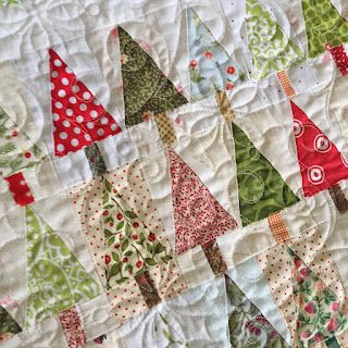 Cheesy Christmas Movies, Tree Quilt Block, Little Christmas Tree, Christmas Tree Quilt, Beautiful Christmas Cards, Candy Cane Stripes, Tree Quilt, Winter Quilts, Christmas Quilts