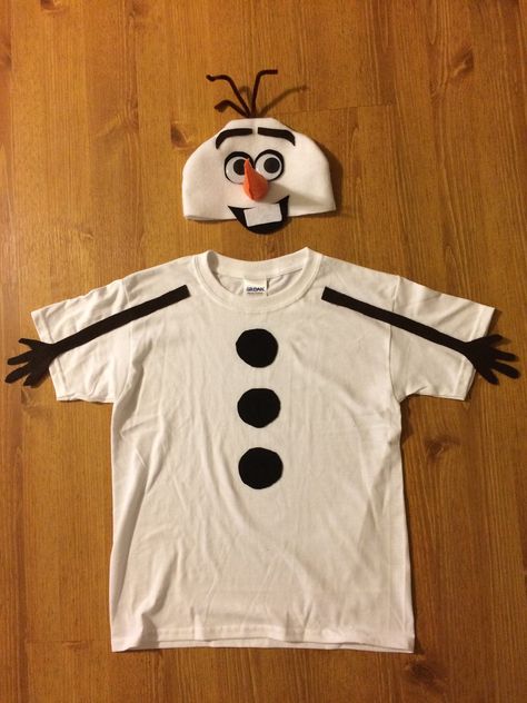 Diy Olaf Costume, Olaf Costume, Book Day Costumes, Diy Costumes Kids, Diy Halloween Costumes Easy, Homemade Halloween, Dress Up Costumes, Carnival Costumes, Christmas Costumes