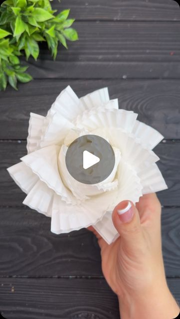 31K likes, 107 comments - origami.studio.diy le August 14, 2024: "Create Gorgeous Paper Flowers with Just Cupcake Liners! #craft #easycrafts #tutorial #diy #papercraft #paper #paperflower #fyp #fypシ". Flowers Made With Cupcake Liners, Flowers From Cupcake Liners, Napkin Crafts Ideas, Cupcake Paper Flowers, Simple Paper Flowers, Cupcake Liner Crafts, Cupcake Liner Flowers, Making Paper Flowers, Tutorial Origami