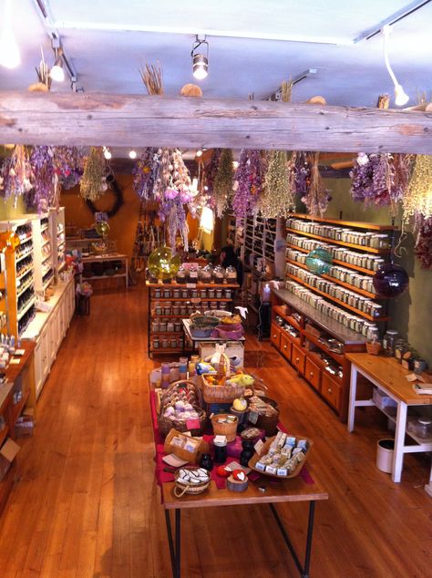 Inside Dancing Willow Herbs, Durango, CO Herbal Store Interior, Herb Shop Interior, Herbal Shop Interior, Small Metaphysical Shop Ideas, Holistic Shop Decor, Holistic Store Ideas, Metaphysical Store Ideas, Metaphysical Shop Aesthetic, Spiritual Store Ideas