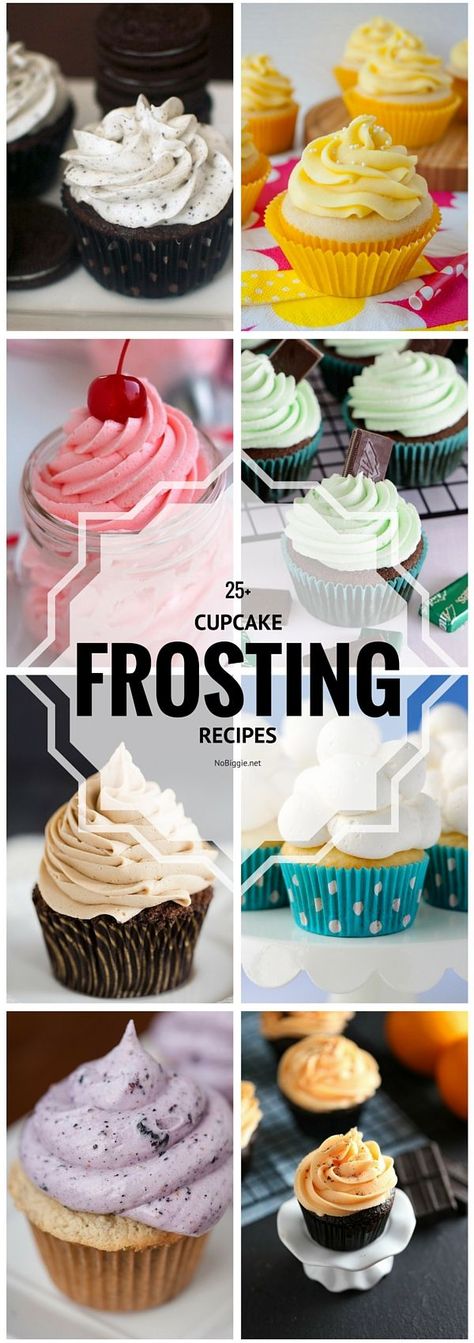 Cupcake Frosting Recipes, Oreo Buttercream, Cupcake Frosting, Cake Icing, Icing Recipe, Frosting Recipes, Food Cakes, Chocolate Cupcakes, Sweets Treats