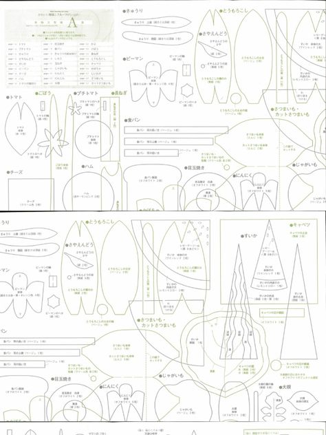 Felt Fruits And Vegetables, Felt Vegetables Pattern Free, Felt Fruit Pattern Templates, Felt Book Patterns, Felt Fruit Pattern, Felt Fruit And Vegetables Diy, Felt Vegetables Pattern, Felt Food Patterns Free, Felt Vegetables