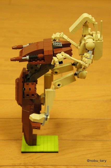 Lego Battle Droid, Droids Star Wars, Lego Star Wars Mini, Lego Bots, Lego Dragon, Lego Machines, Star Wars Lego, Custom Minifigures, Lego Starwars