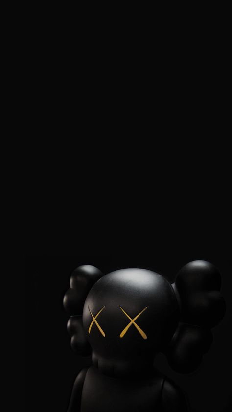 Kaws Black and White Wallpapers Kaws Black Background, Wallpaper Iphone Kaws, Kaws Wallpapers Black, Kaws Wallpapers, Brian Donnelly, Easter Wallpaper Aesthetic, Kaws Iphone Wallpaper, Top Notch Wallpaper, Hypebeast Iphone Wallpaper