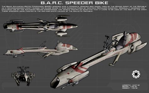 BARC Speeder Bike ortho [New] by unusualsuspex on DeviantArt Speeder Bike Star Wars, Barc Speeder, Star Wars Infographic, Hover Bike, Speeder Bike, Secret Identity, Combat Armor, Star Wars Models, Star Wars Vehicles