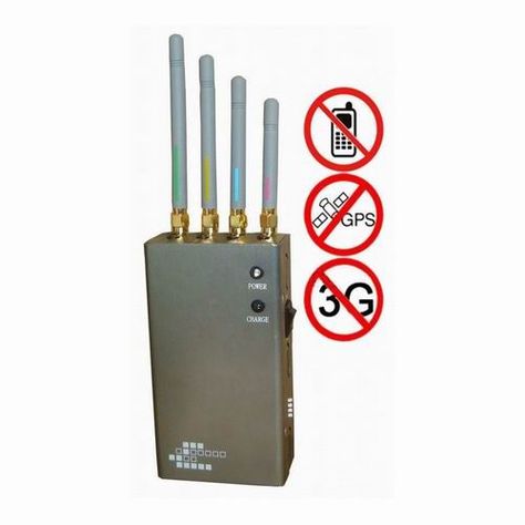 5-Band Portable Cell Phone 2G 3G & GPS Jammer Gps Jammer, Signal Jammer, Mini Laptop, Windows Vista, Spy Camera, Surveillance Cameras, Surveillance Camera, The Cell, 4g Lte