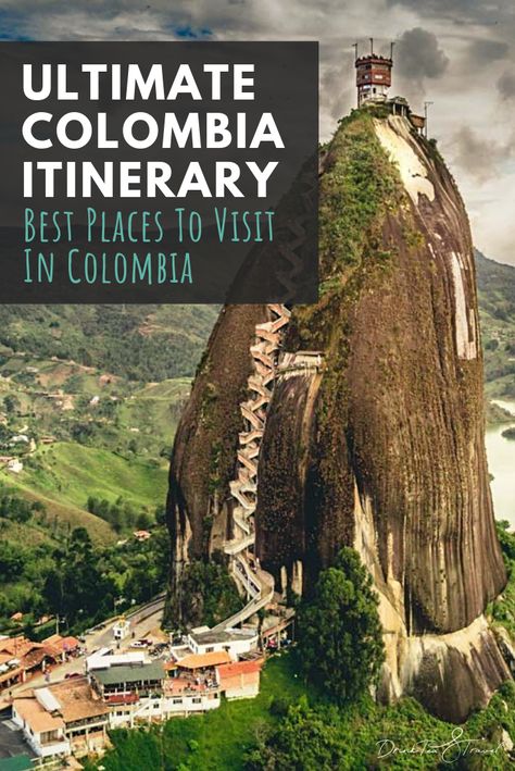 There are so many great spots it was hard to chose the best places to visit in Colombia but we have narrowed them down in this Colombia itinerary. The best places to visit in Colombia are varied, cultured, and unforgettable. Regardless of the length of your Colombia itinerary we have you covered with these top  places to visit in Colombia. Now is the time to explore this charming nation! Colombia Itinerary One Week, Colombia Itinerary, Columbia South America, Colombia Country, Travel Colombia, Trip To Colombia, Visit Colombia, Adventure Ideas, Colombia Travel