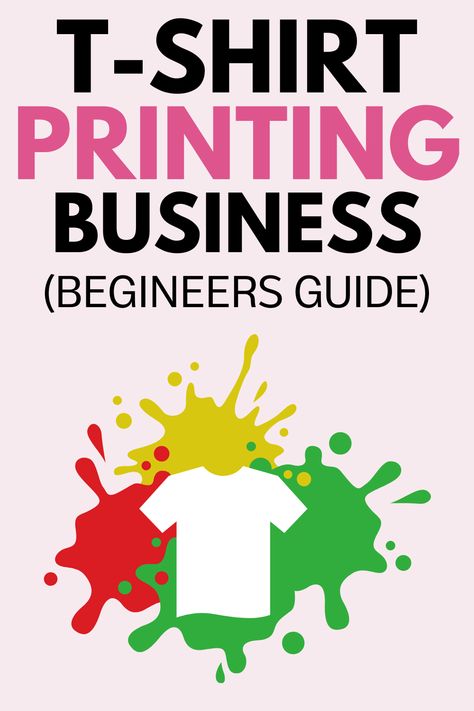 Planning to start a t-shirt printing business? This comprehensive guide covers all the equipment you need to get started, including budget options, must-have tools, and where to find the best deals. Perfect for beginners entering the t-shirt printing industry. T Shirt Printing Business, Shirt Printing Business, Pinterest T Shirt, Business Equipment, Manage Finances, Business Growing, T Shirt Business, Starting A Small Business, Business Setup