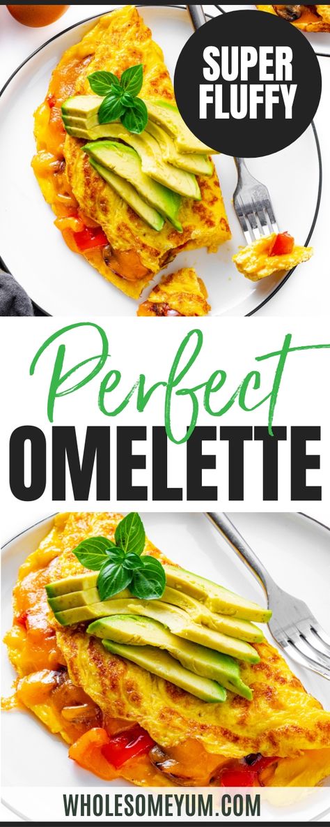 Best Omelette Recipe, 10 Ingredients Or Less Recipes, Match Recipes, Best Omelette, Easy Healthy Breakfast Recipes, Keto Egg Recipe, Omlet Recipes, Egg Casseroles, Omelette Recipe Easy