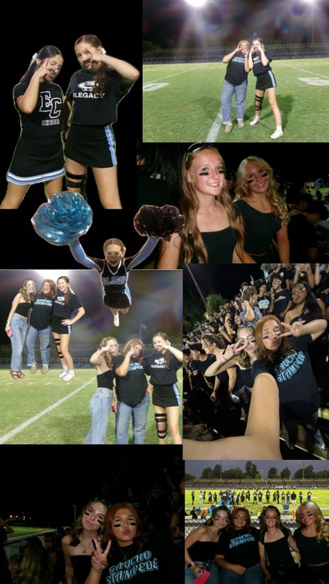 #FNL #football #studentsection #highschool #digitalcam #friends Black Out Fnl, Highschool Football, Football Games, Dream Life, High School, Football, Black, American Football