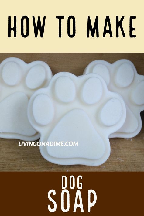 click here to learn how to make dog soap for sensitive skin. Make Soap For Beginners, Dog Shampoo Bar, How To Make Soap, Dog Soap, Diy Soaps, Soap Melt And Pour, Make Soap, Soap Tutorial, Soap For Sensitive Skin