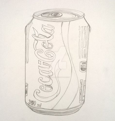 Hatch Drawing, Still Life Sketch, Surf Painting, Coke Can, Shading Drawing, Bottle Drawing, Prismacolor Art, 3d Art Drawing, Mandala Art Therapy