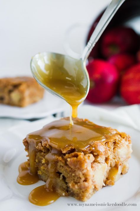 Next stop: Pinterest Apple Spice Cake Recipe, Hello Cake, Caramel Apple Cake Recipe, Moist Spice Cake, Completely Delicious, Apple Spice Cake, Caramel Apple Cake, Spice Cake Recipes, Caramel Glaze