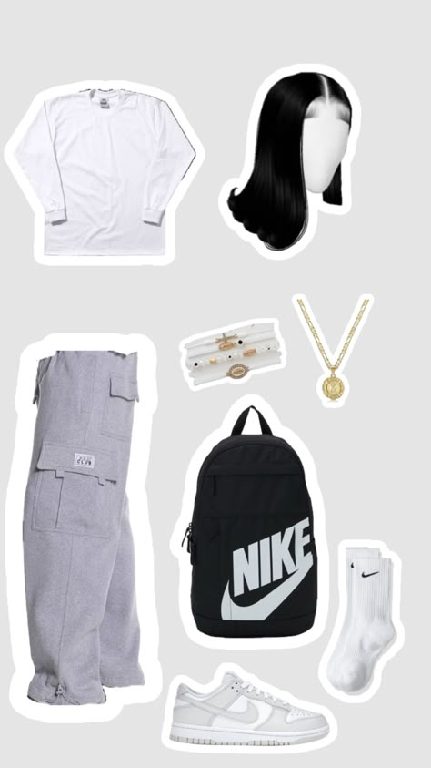 Cute Easy Outfits For School, Pro Club, Teen Swag Outfits, Cute Nike Outfits, Latina Fashion Outfits, Dressy Casual Outfits, Shoes Outfit Fashion, Trendy Outfits For Teens, Cute Lazy Day Outfits