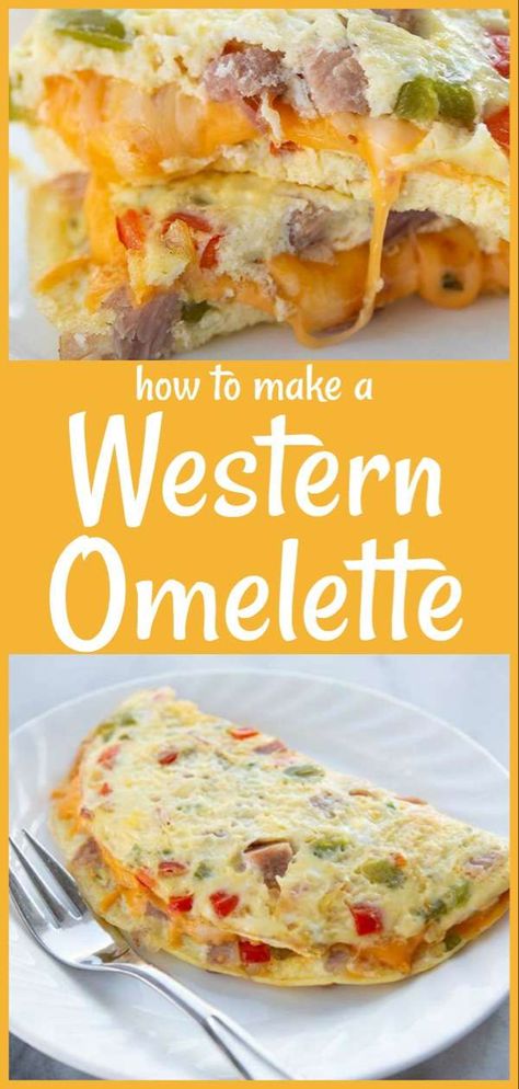 Breakfast Omelets, Boiled Cauliflower, Boiled Broccoli, Western Omelette, Denver Omelette, Soup Pumpkin, Omlet Recipes, Omelette Recipe Easy, Boiled Cabbage