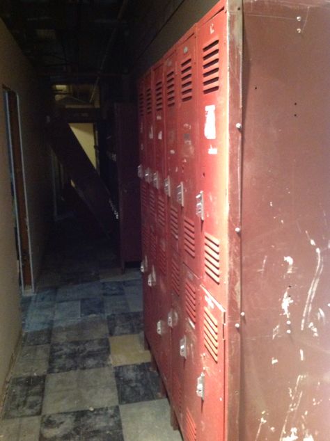 Old lockers left in the school! Old Lockers, Horror High, School Lockers, The School, Lockers, Old Things, Quick Saves