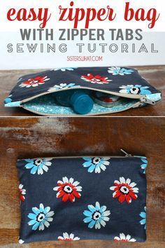 Embroidery Teacher, Tutorial Sewing, Zipper Pouch Tutorial, Sewing 101, Sewing Bags, Sew Ins, Beginner Sewing, Zipper Pouches, Bag Sewing