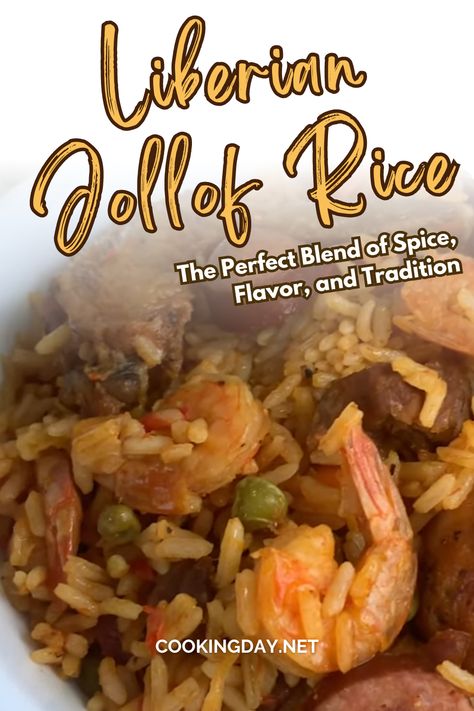 Liberian Jollof Rice: The Perfect Blend Of Spice, Flavor, And Tradition - Cooking Day Liberian Food Recipes, African Foods, Art Of Cooking, West African Food, Jollof Rice, African Recipes, Seasoned Rice, Liberia, African Food