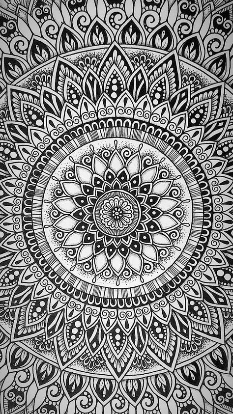 Mandala iphone wallpaper by @samschroederart | INSTAGRAM: samschroeds Mandala Drawing Wallpaper, Mandala Iphone Wallpaper, Mandala Art Wallpaper, Doodle Art Wallpaper, Doodles Wallpaper, Doodle Wallpaper, Iphone 6 Plus Wallpaper, Mandala Iphone, Mandala Doodle