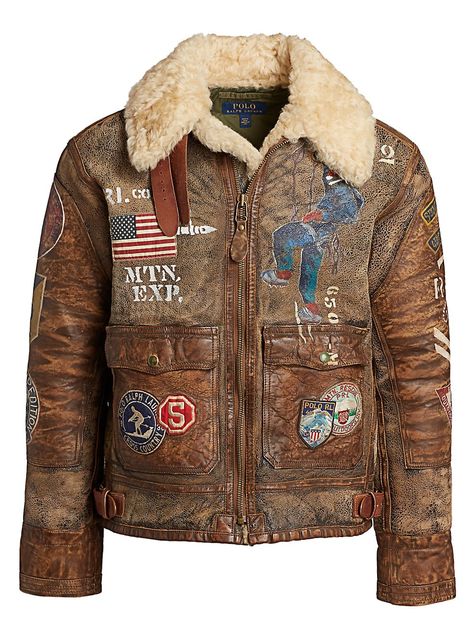 Heritage Aesthetic, Aviator Leather Jacket, Flying Jacket, Pilot Jacket, Leather Jacket Style, Americana Fashion, Army Jacket, Vintage Leather Jacket, Flight Jacket