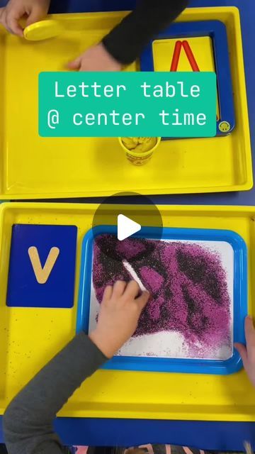 Preschool Vibes on Instagram: "Join us at our letter table during center time for a multi-sensory learning experience! In this video, I'll guide you through the various ways we engage preschoolers with the alphabet, focusing on the letter V. Watch as the children use both verbal and tactile methods to master this letter. They'll pronounce the letter V, echoing its sound, and then craft the shape with their own hands using materials like sand, Play-Doh, and tracing cards. This hands-on approach not only reinforces letter recognition and phonetic sounds but also enhances fine motor skills. Dive into a fun and educational view of how we make learning letters interactive and enjoyable for every child!" Toddler Daycare Rooms, Letter V Crafts, Letter Sound Recognition, Phonetic Sounds, Daycare Rooms, Toddler Daycare, Multi Sensory Learning, Letter Sound, Learning Letters