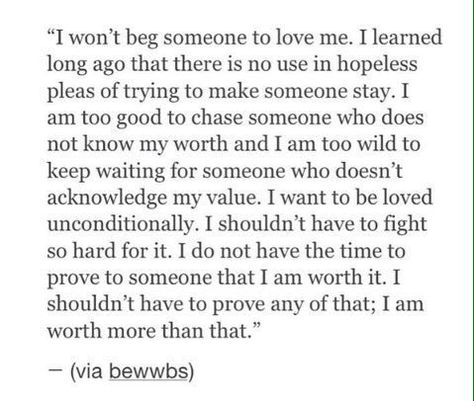 Never Beg A Man, Never Beg, I Won't Beg, Someone To Love Me, Don't Beg, Better Off Dead, Let Go And Let God, Waiting For Someone, Love Hurts