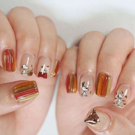 30 Super Cute Thanksgiving Nails (Including Turkey Nails!) for 2024 3d Thanksgiving Nails, Thanksgiving Turkey Nails, Cute Thanksgiving Nails, Thanksgiving Manicures, Nails Pumpkin, Turkey Nails, Fall Thanksgiving Nails, Thanksgiving Nail Designs, Thanksgiving Nail Art