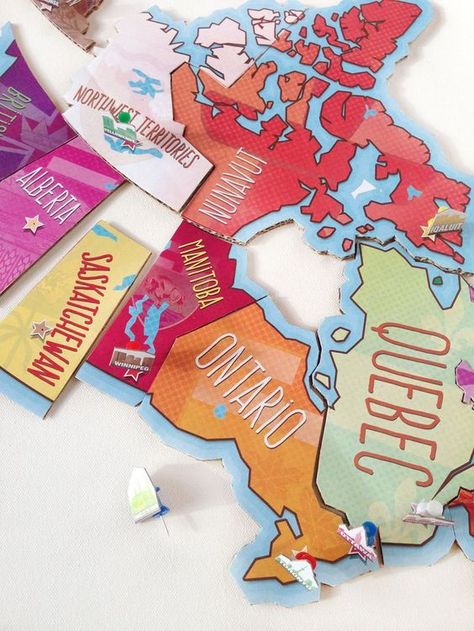 Help kids learn the provinces and capitals with this super-cool printable map puzzle! Canada For Kids, Canada Day Crafts, Map Of Canada, Map Puzzle, Map Printable, Canada Map, History Activities, Canadian History, Printable Maps