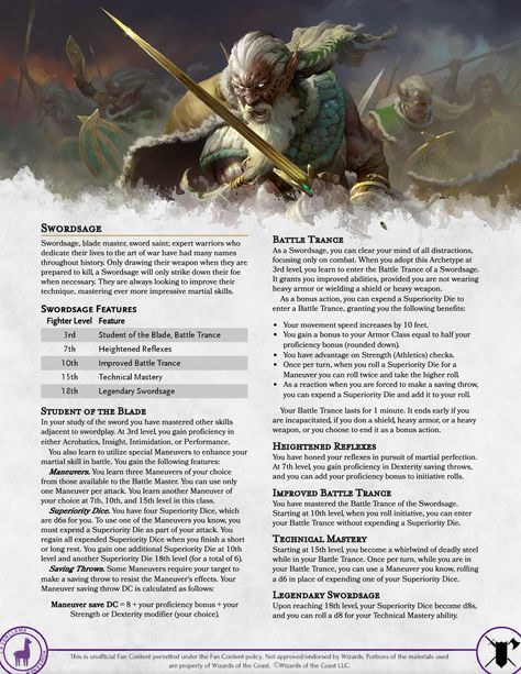 Fighter Class Dnd, 5e Fighter Archetypes, Dnd Skills, Dnd Madness, Dnd Classes, The Fighter, Ascii Art, Dnd 5e Homebrew, Dnd Stuff