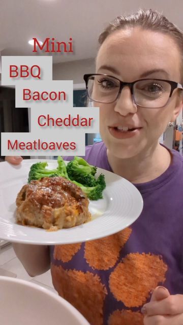 Mandy in the Making | YouTuber on Instagram: "These mini BBQ bacon cheddar meatloaves are a FAV in our house! You've gotta try them!! #easydinner #easyrecipes #foodreels #musttryfood #bbqmeatloaf #reelfood" Mandy In The Making Favorite Recipes, Mandy In The Making Recipes, Mandy In The Making, Mini Bbq Bacon Cheddar Meatloaf, Bbq Cheddar Meatloaf, Paula Deen Bacon Cheeseburger Meatloaf, Mini Barbecue Cheddar Meatloaf, Cheese Burger Bacon Meatloaf, Bacon Cheddar Meatloaf