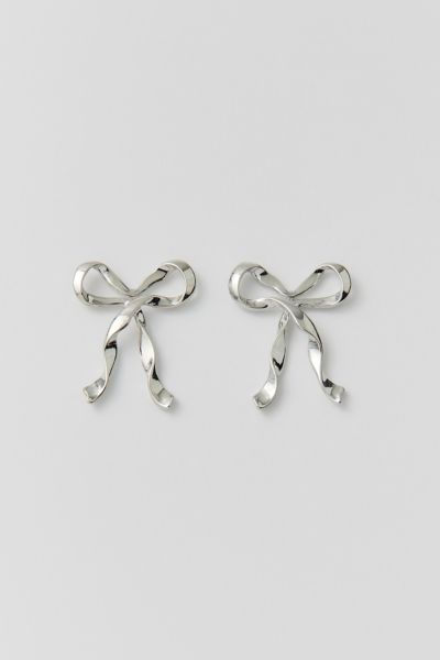 Bow Earring, Silver Bow, Bow Earrings, Urban Outfitters, Sign Up, Silver, Design